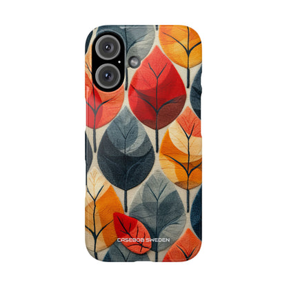 Autumn Leaf Design - Slim iPhone 16 Phone Case