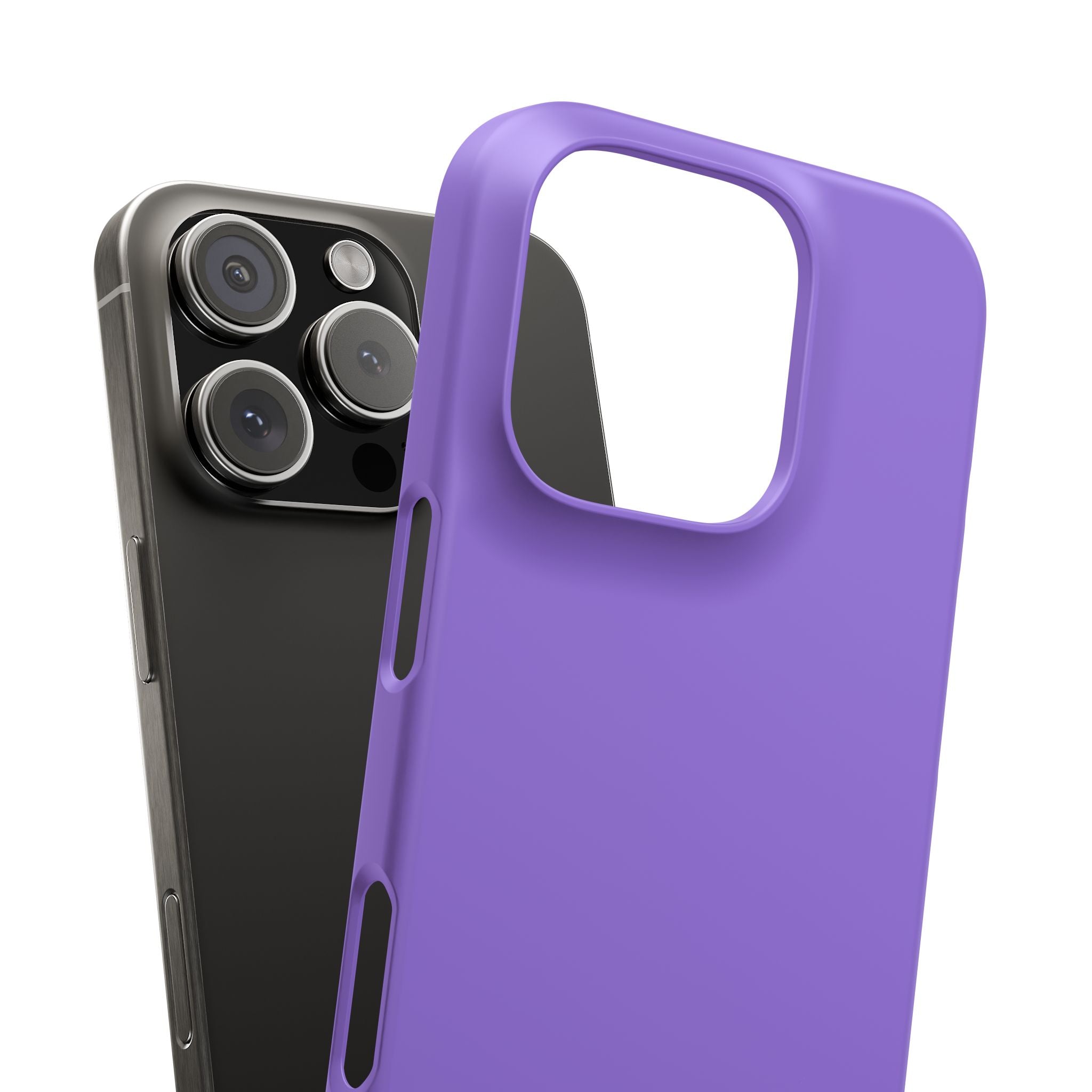 Medium Purple iPhone 16 - Slim Phone Case