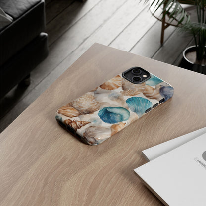 Seashells Embrace Shore - iPhone Case
