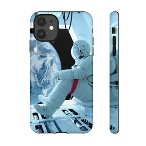 Astronaut inside Shuttle - Protective Phone Case