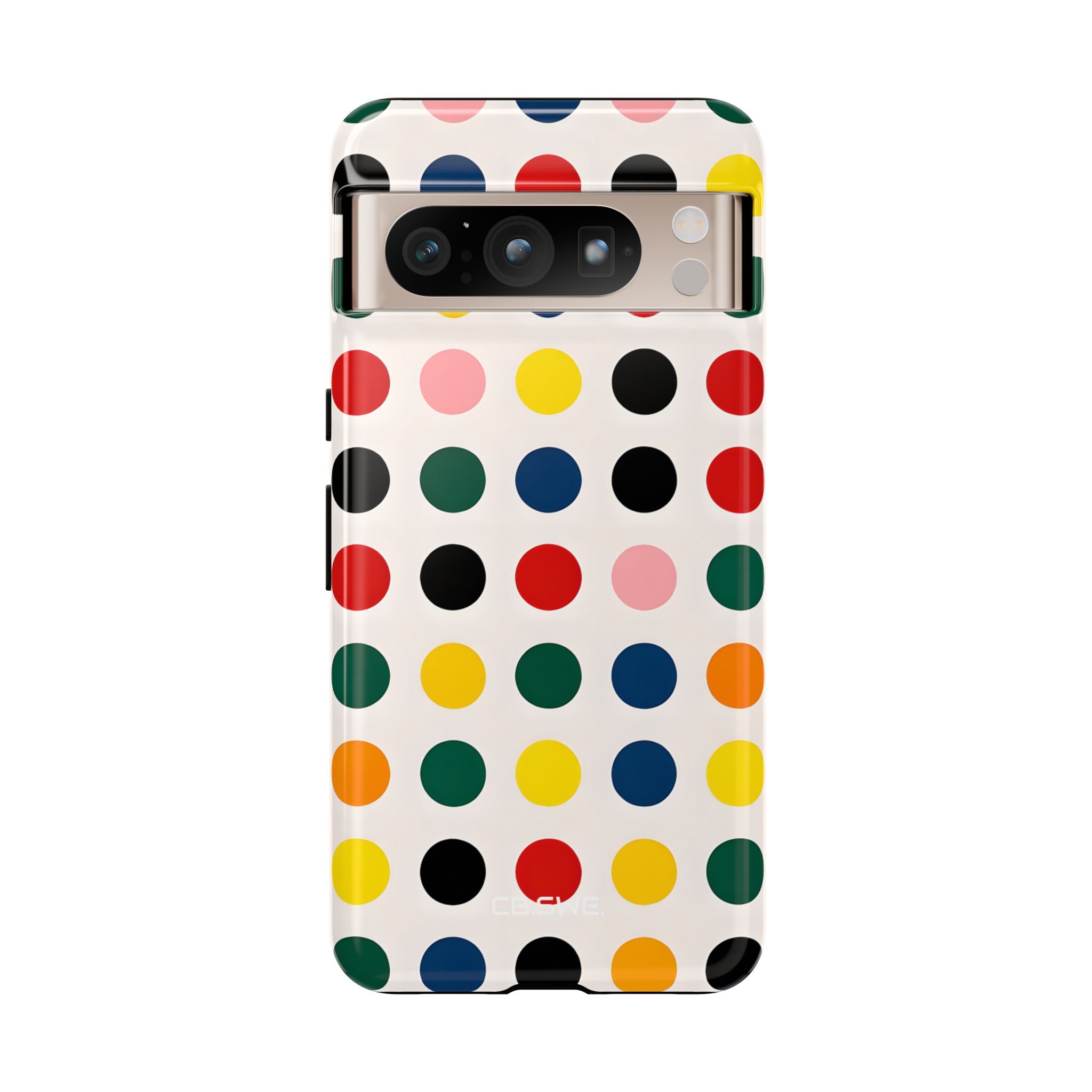 Colorful Circle Grid Google Pixel 8 - Tough