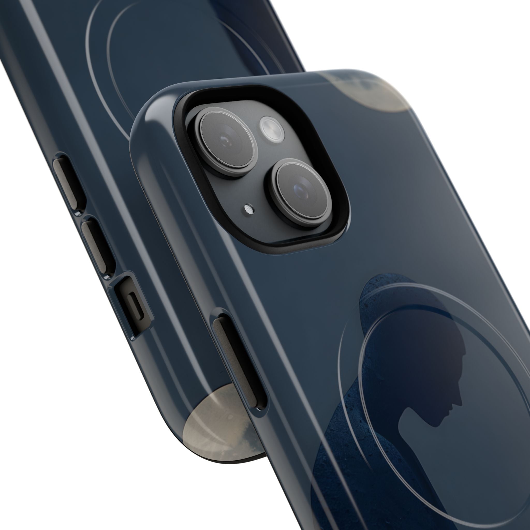 Moonlit Contemplation iPhone 15 Case - Tough+