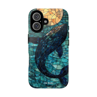 Whale Dives Upward - iPhone Case