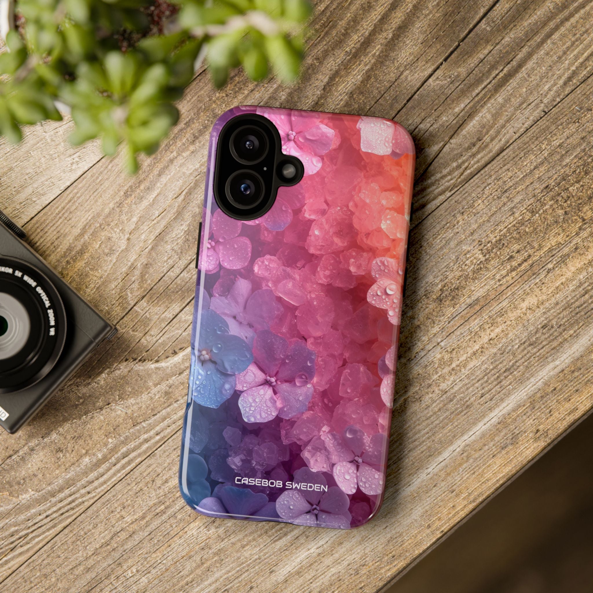 Floral Chill Blooms - Tough iPhone 16 Phone Case