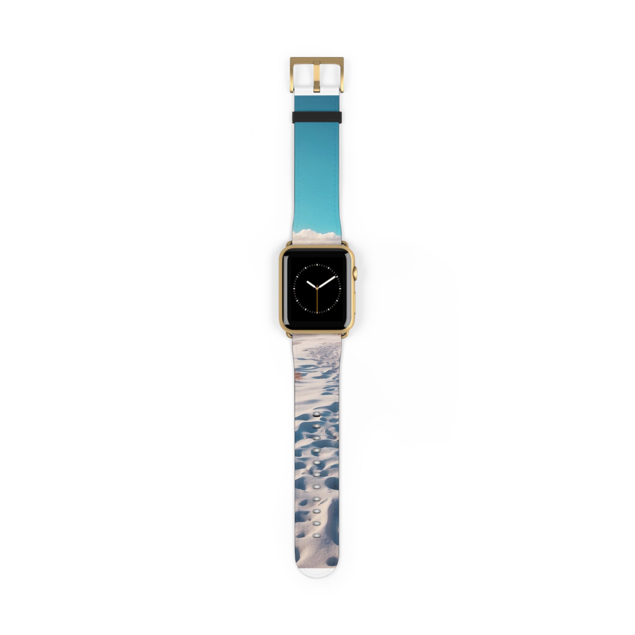 Snowy Footprints - Watch Band