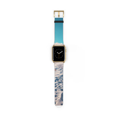 Snowy Footprints - Watch Band