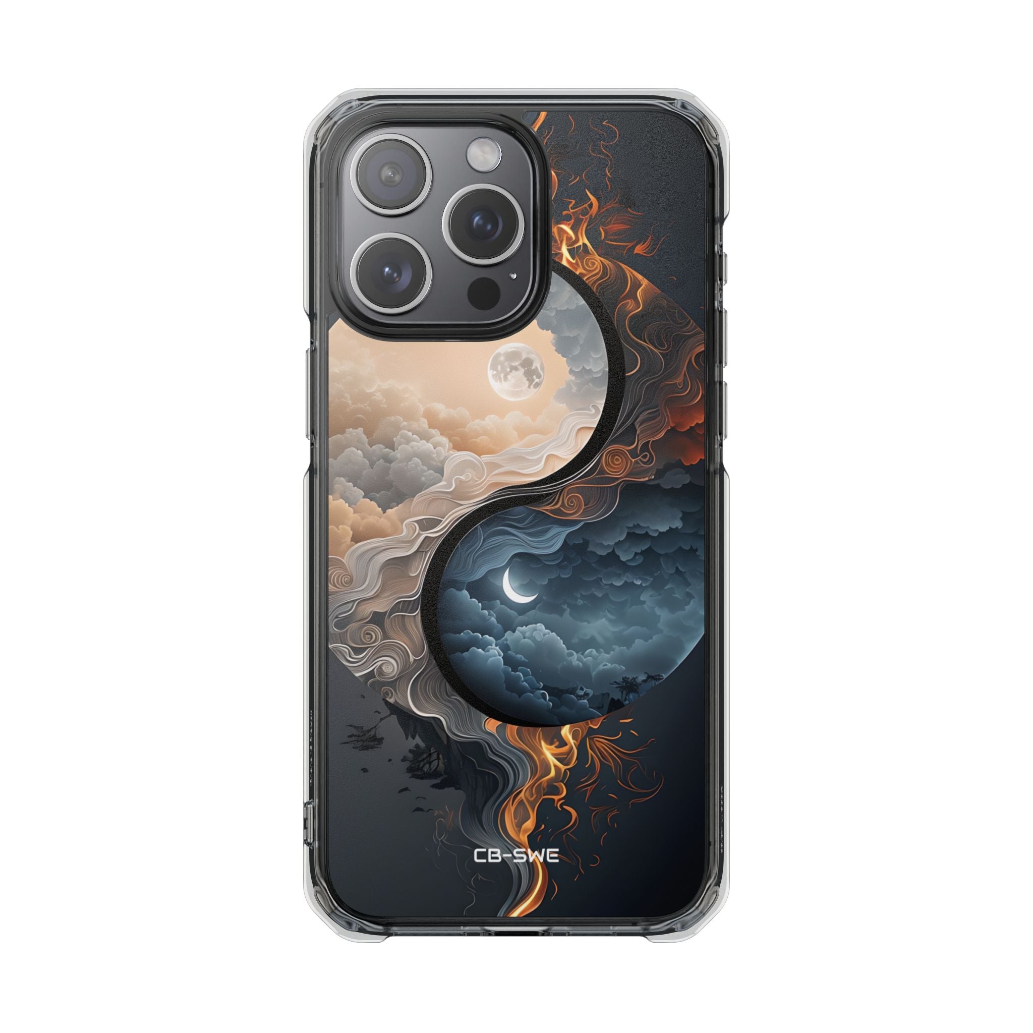 Moonlit Elemental Harmony iPhone Case - Impact