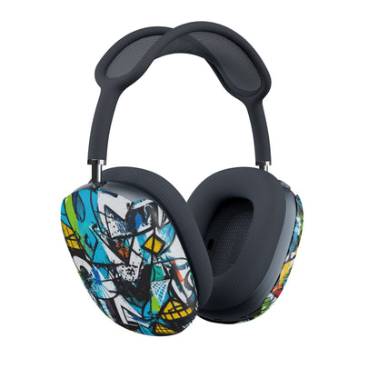 Bold Shapes Blue - AirPod Max Case