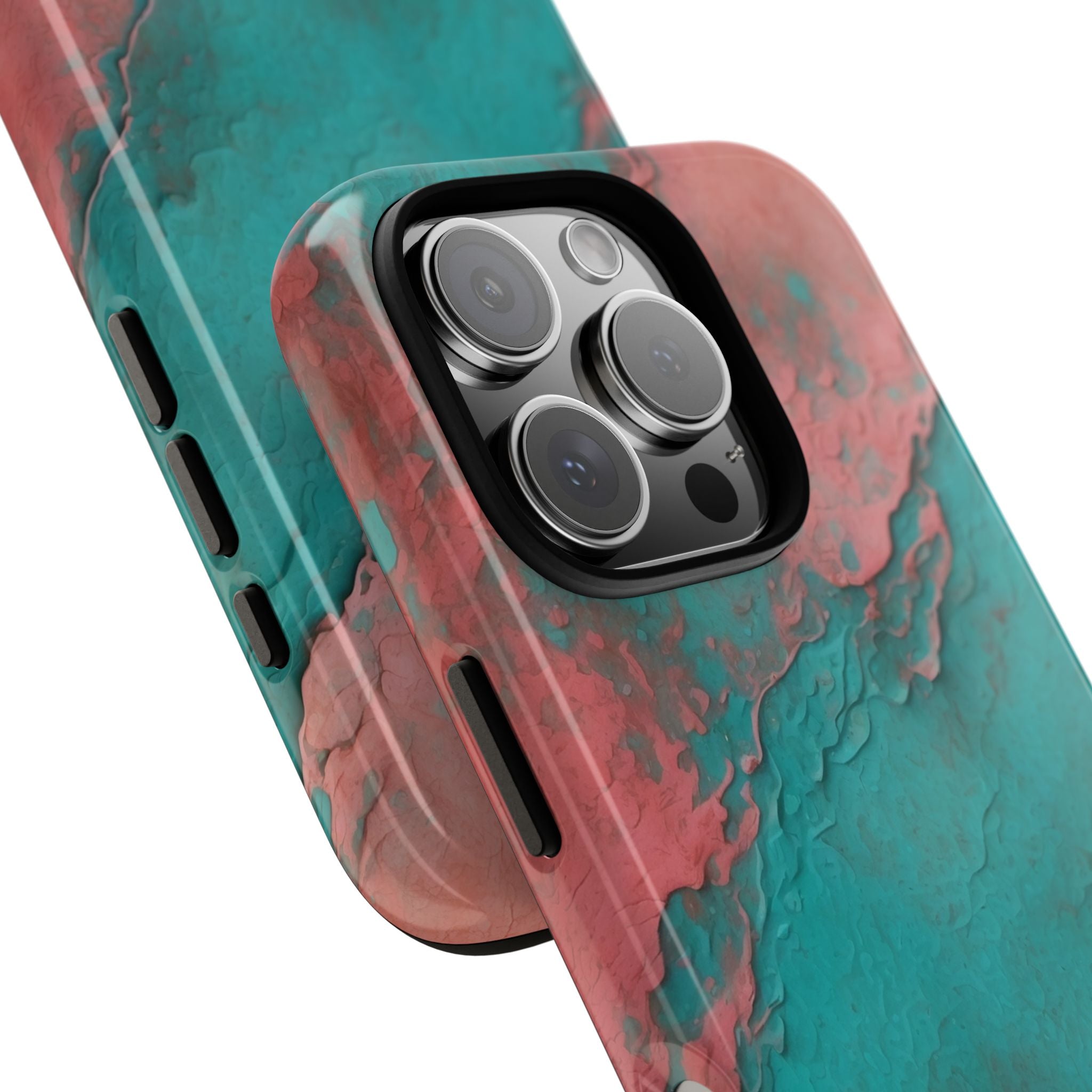Turbulent Coral Flow - iPhone Case