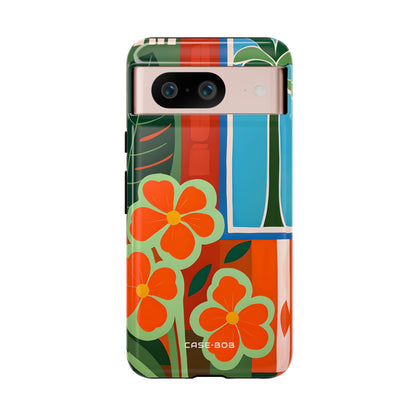 Orange Blossom Burst Google Pixel 8 Case - Tough