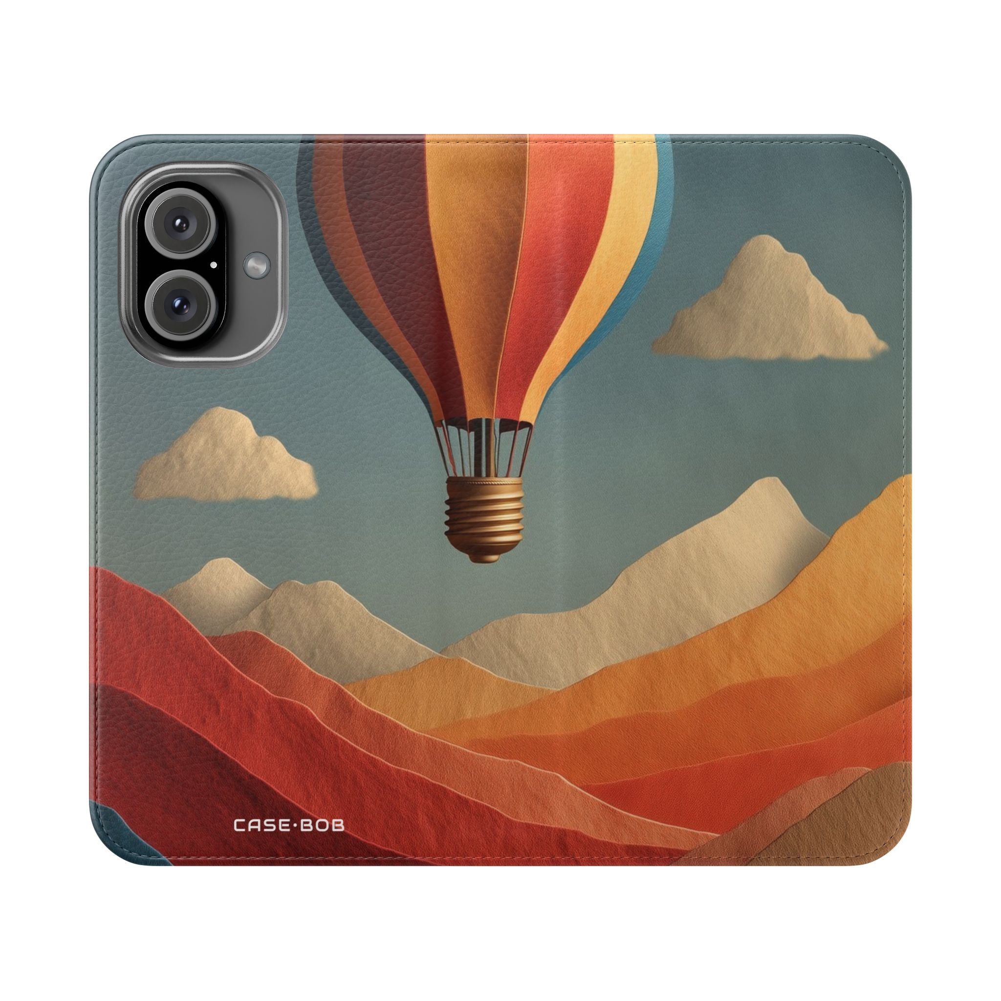 Sunset Balloon - iPhone 16 Case - Portemonnee