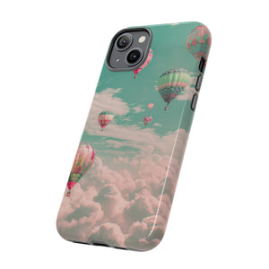 Skyward Balloons: Pastel Journey - Protective Phone Case