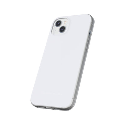 Ghost White iPhone 14 - Flexi Phone Case