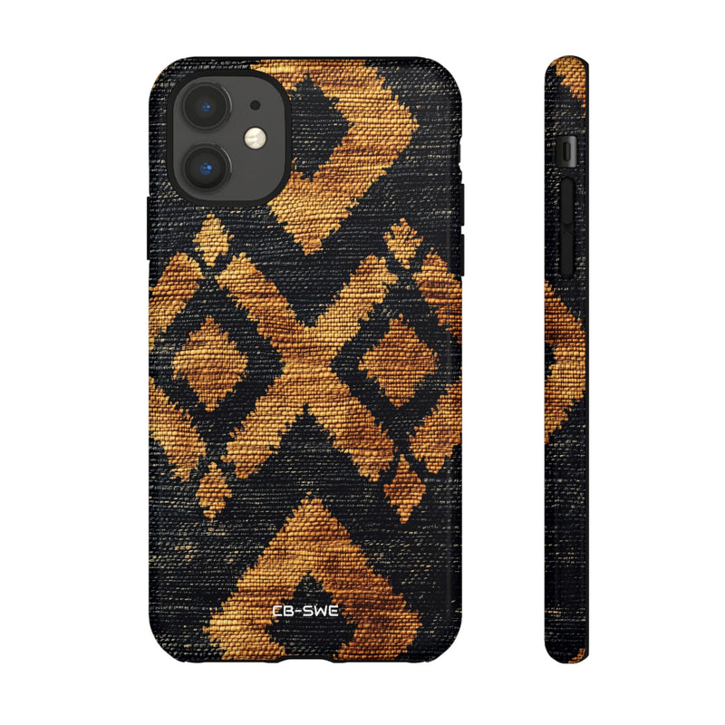 Diamond Shapes Intertwine - iPhone Case