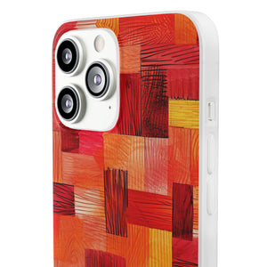 Warm Tone Pattern | Phone Case for iPhone (Flexible Case)