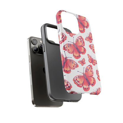 Vibrant Butterfly Dance - iPhone Case