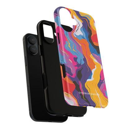 Vortex Colorwave iPhone 16 - Tough Phone Case