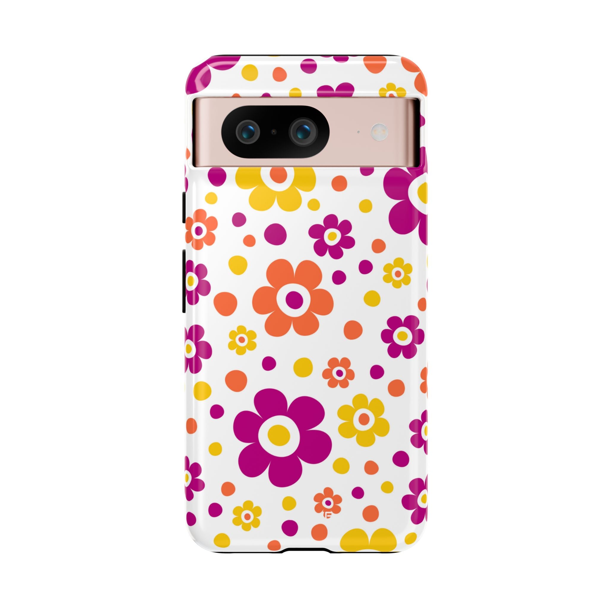 Retro Floral Playfulness - Google Pixel Case