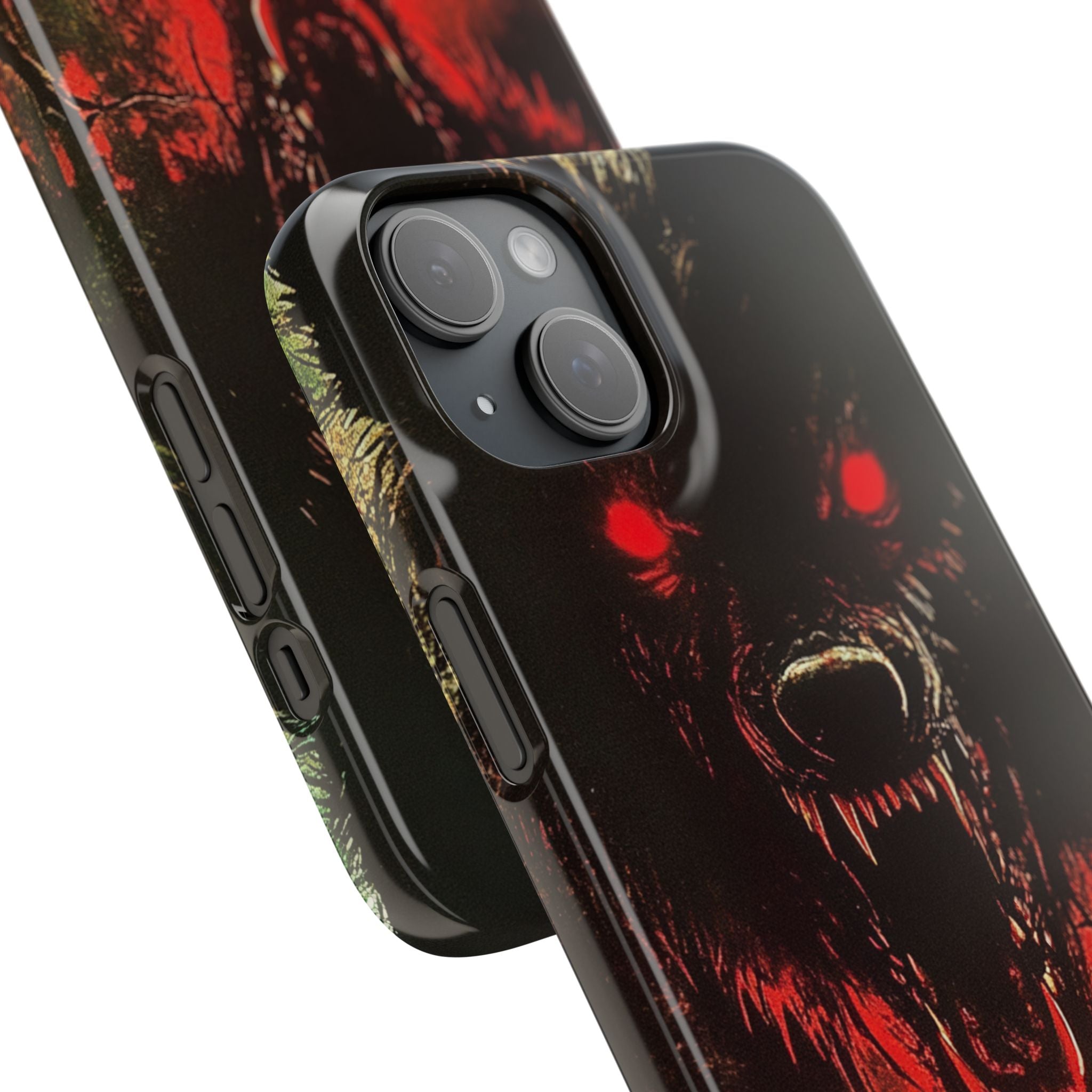 Bloodmoon Wolf's Lament iPhone 15 - Slim Phone Case