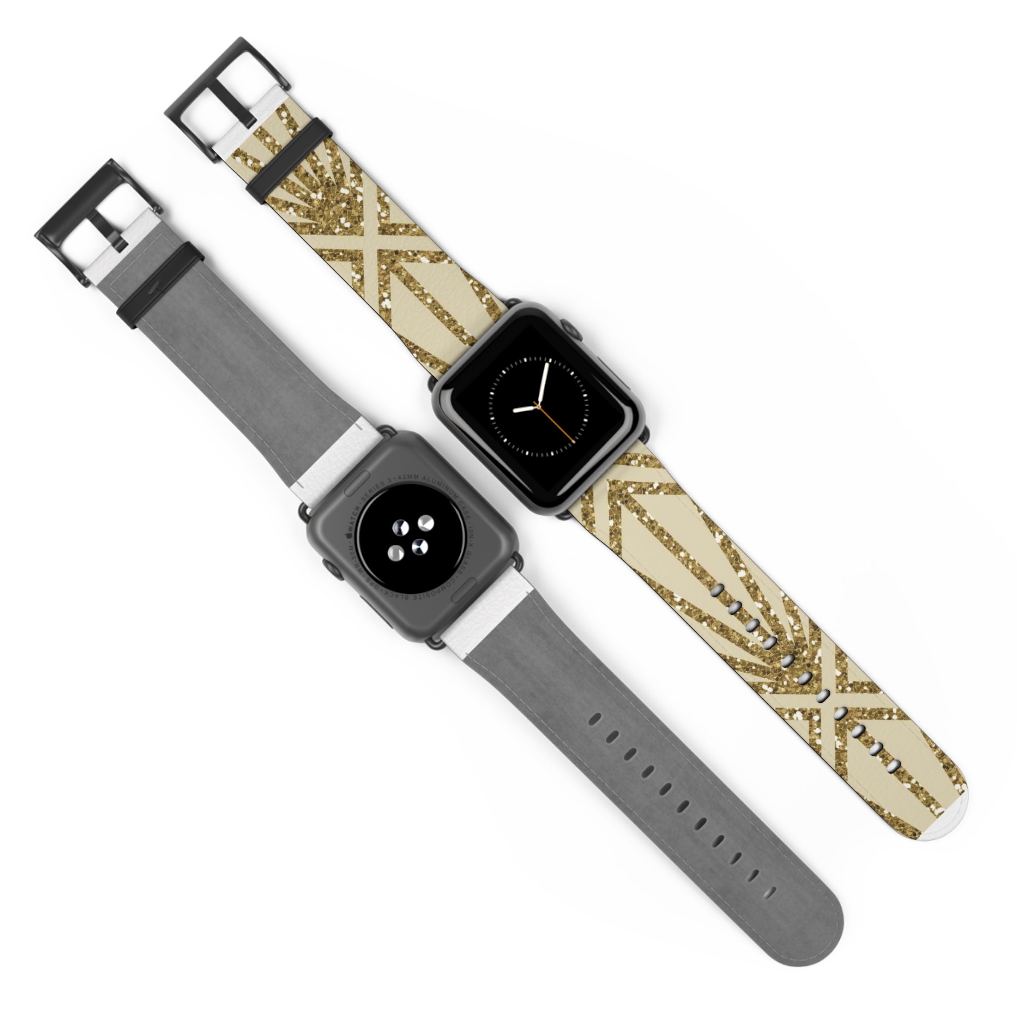 Golden Fan Sparkle - Watch Band
