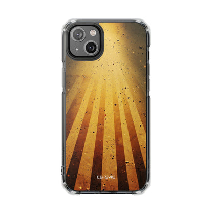 Golden Rays Emanate iPhone Case - Impact