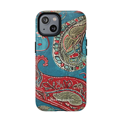 Vintage Paisley Elegance iPhone 14 | Tough+ Phone Case