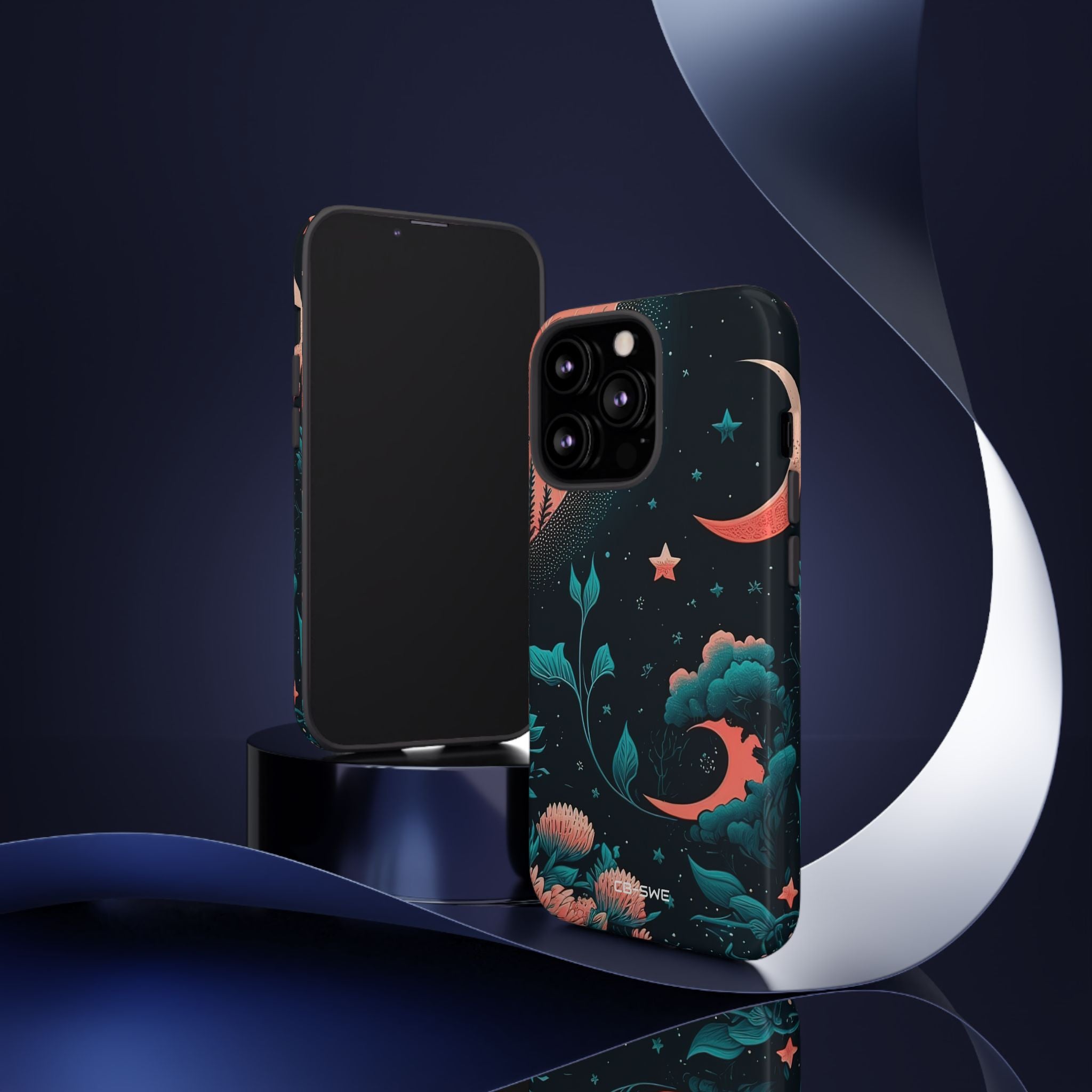 Cosmic Floral Dreams - iPhone Case
