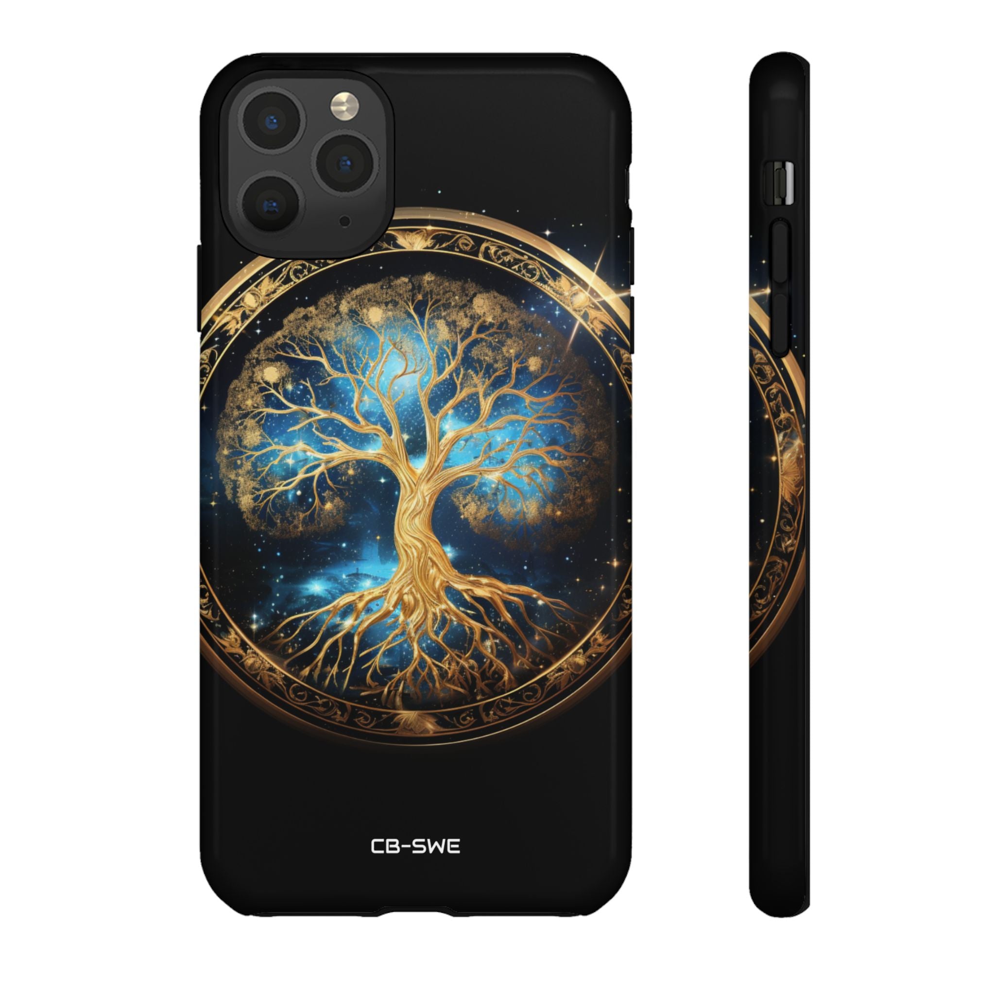 Cosmic Tree Radiance - iPhone Case