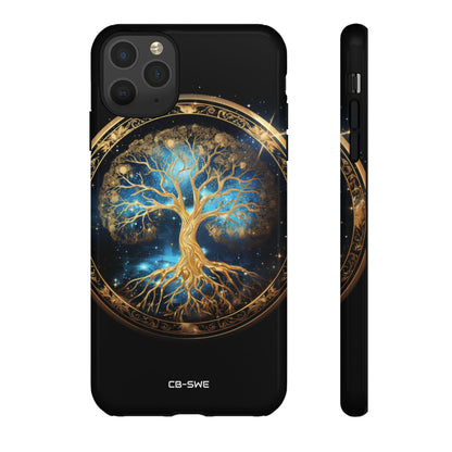 Cosmic Tree Radiance - iPhone Case