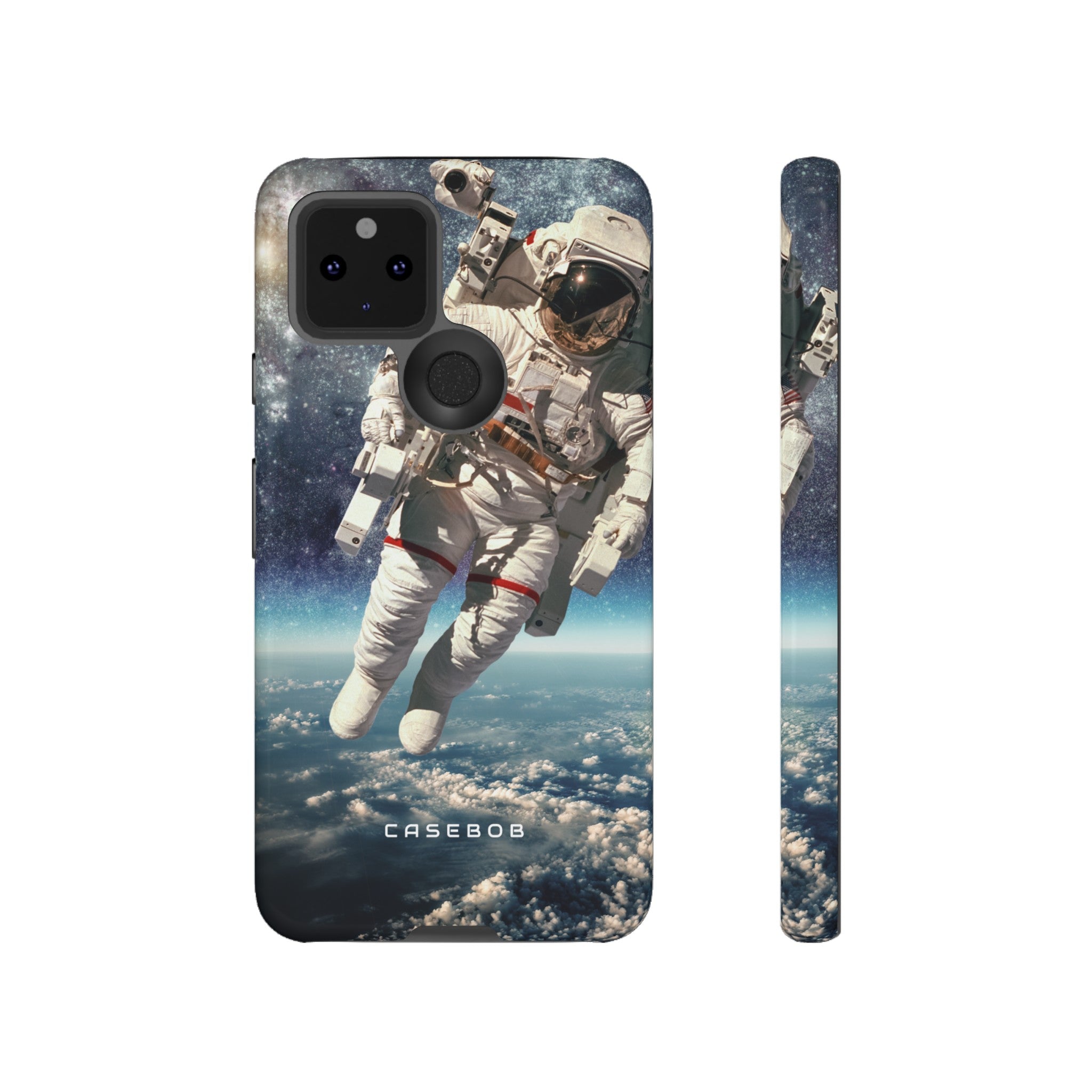 Astronaut in outer space - Protective Phone Case