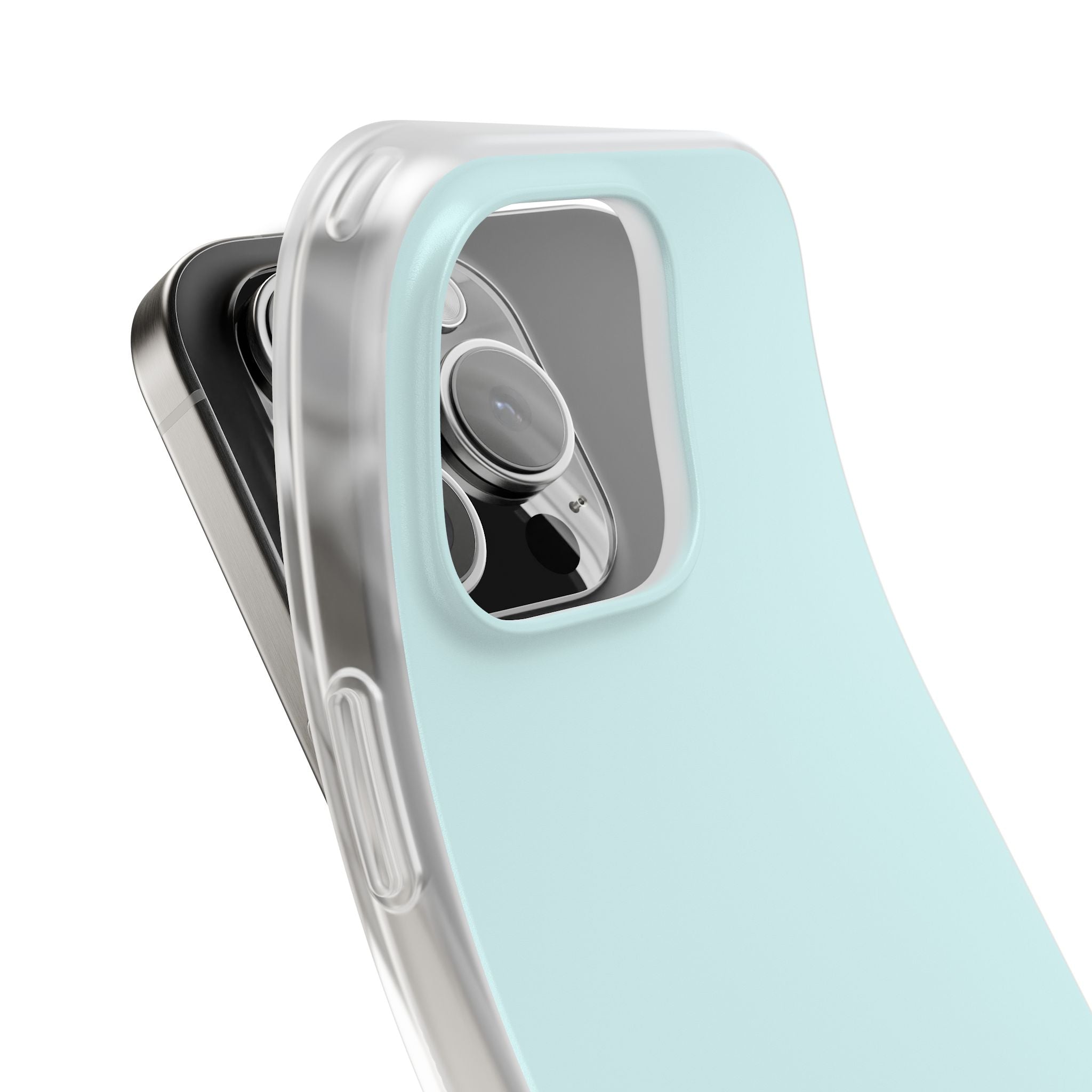 Light Cyan iPhone 16 - Flexi Phone Case