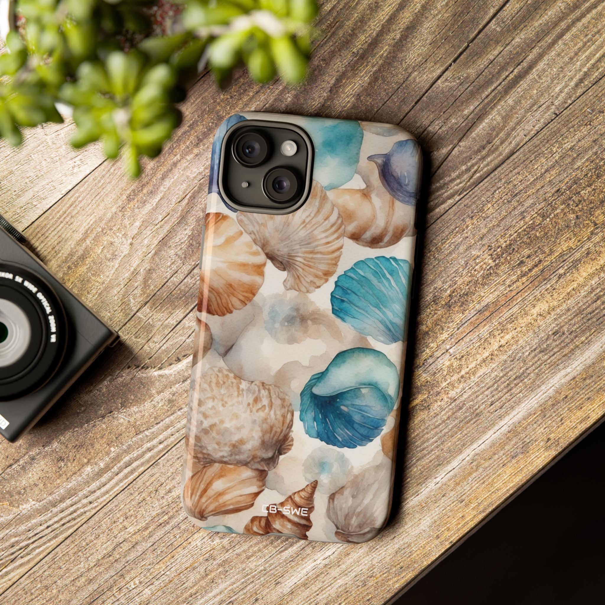 Seashells Embrace Shore - iPhone Case