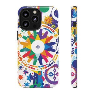 Celestial Horoscope Whirl - Protective Phone Case