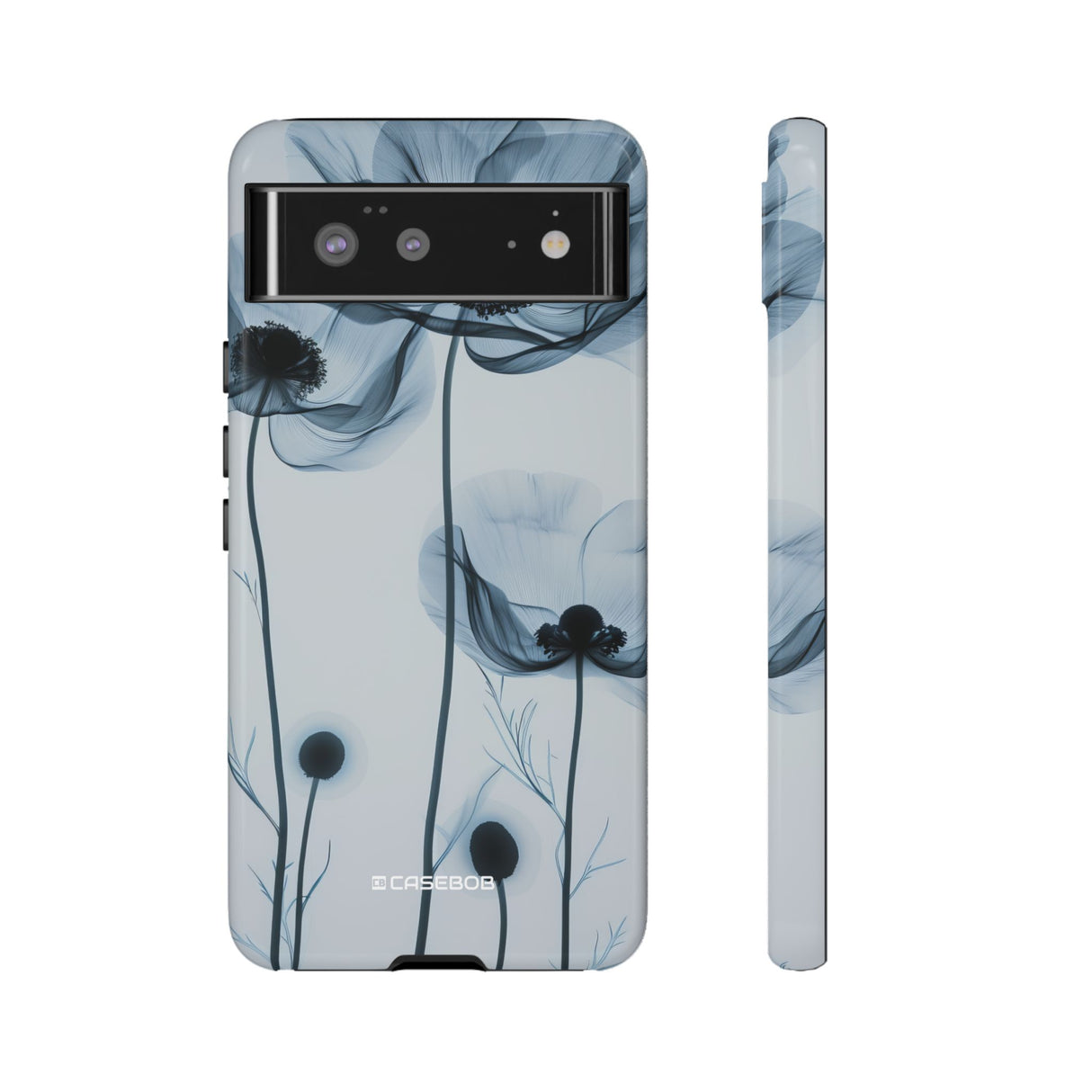 Tranquil Poppy Bloom | Protective Phone Case for Google Pixel