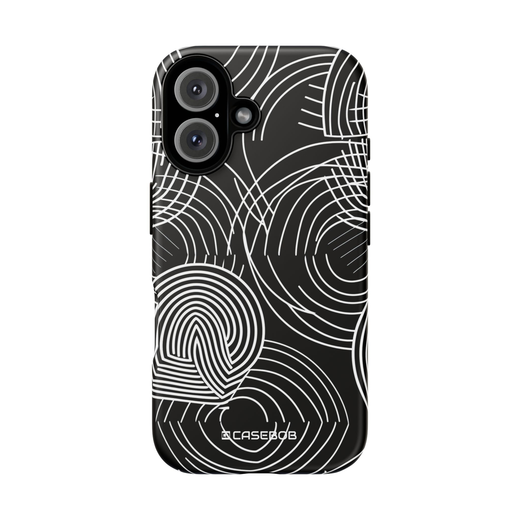 Ethereal Black and White Labyrinth - for iPhone 16