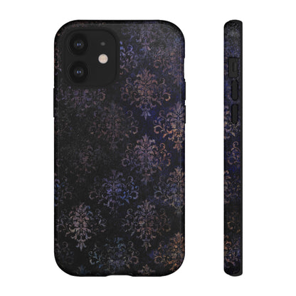 Grunlight Gothic Flower iPhone Case (Protective) iPhone 12 Glossy Phone Case