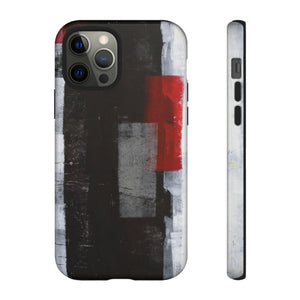 Red Accent Art - Protective Phone Case