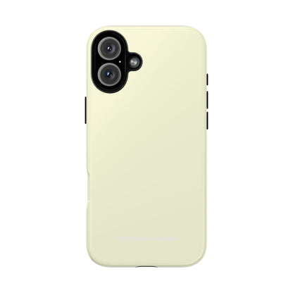 Pastel Yellow - Tough iPhone 16 Phone Case