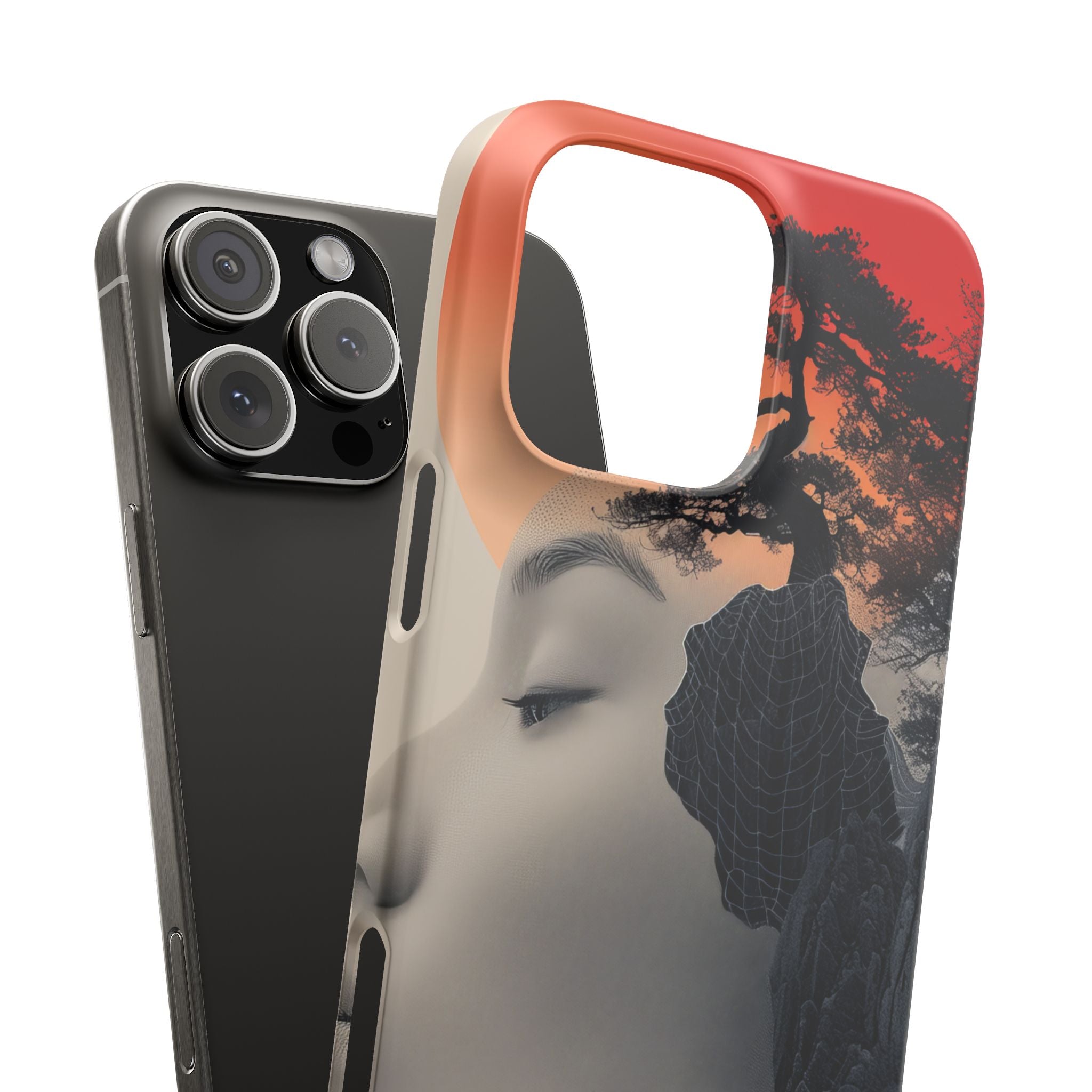 Surreal Zen Harmony iPhone 16 - Slim Phone Case