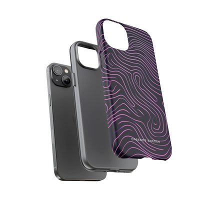 Contour Waveflow iPhone 14 - Tough Phone Case