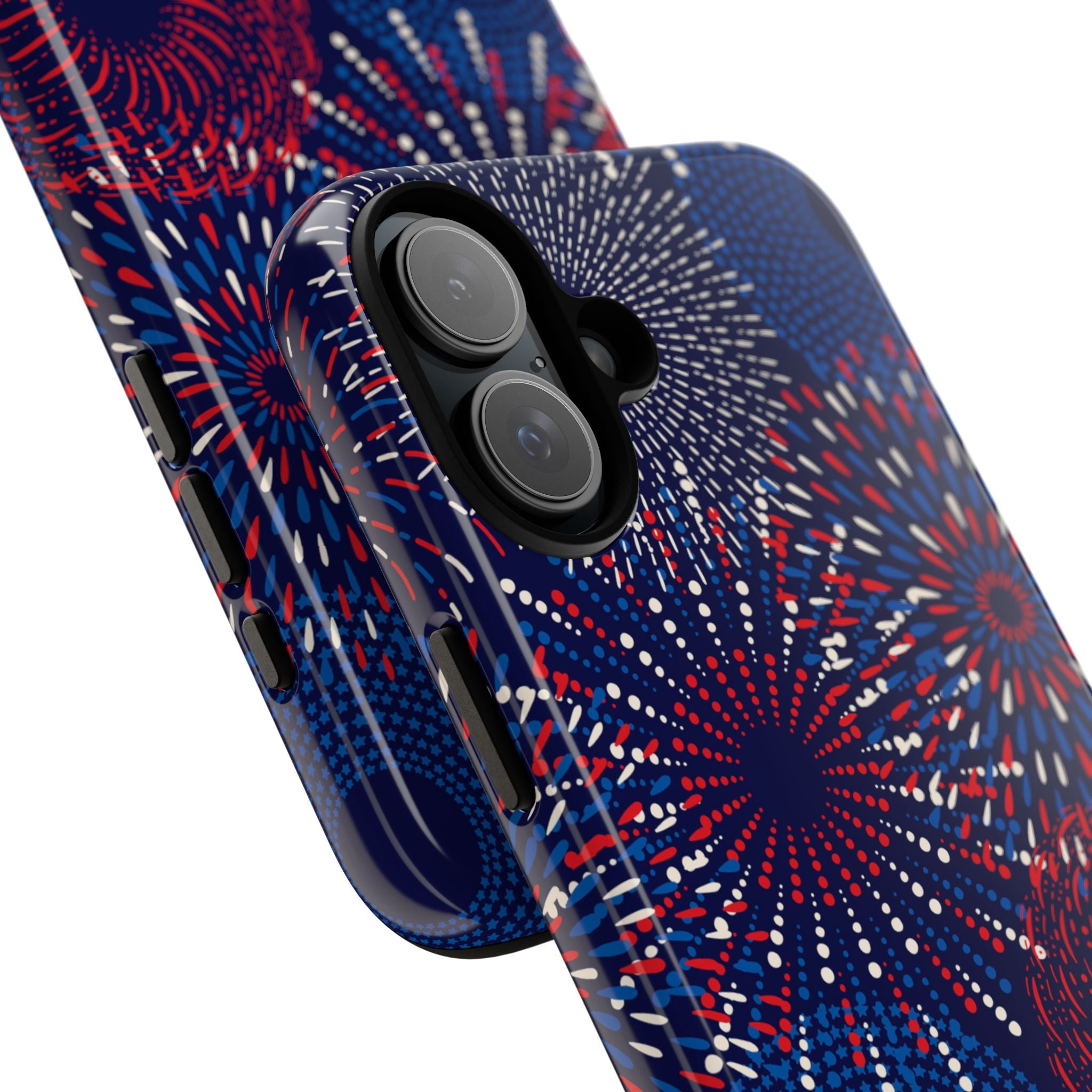 Fireworks Burst Bright - iPhone Case