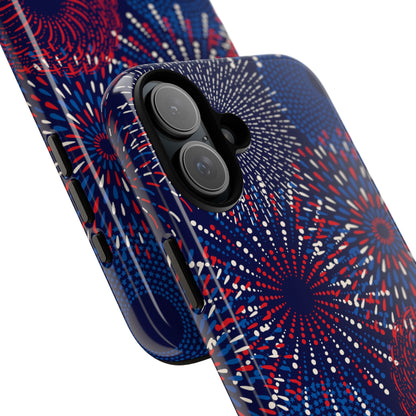 Fireworks Burst Bright - iPhone Case