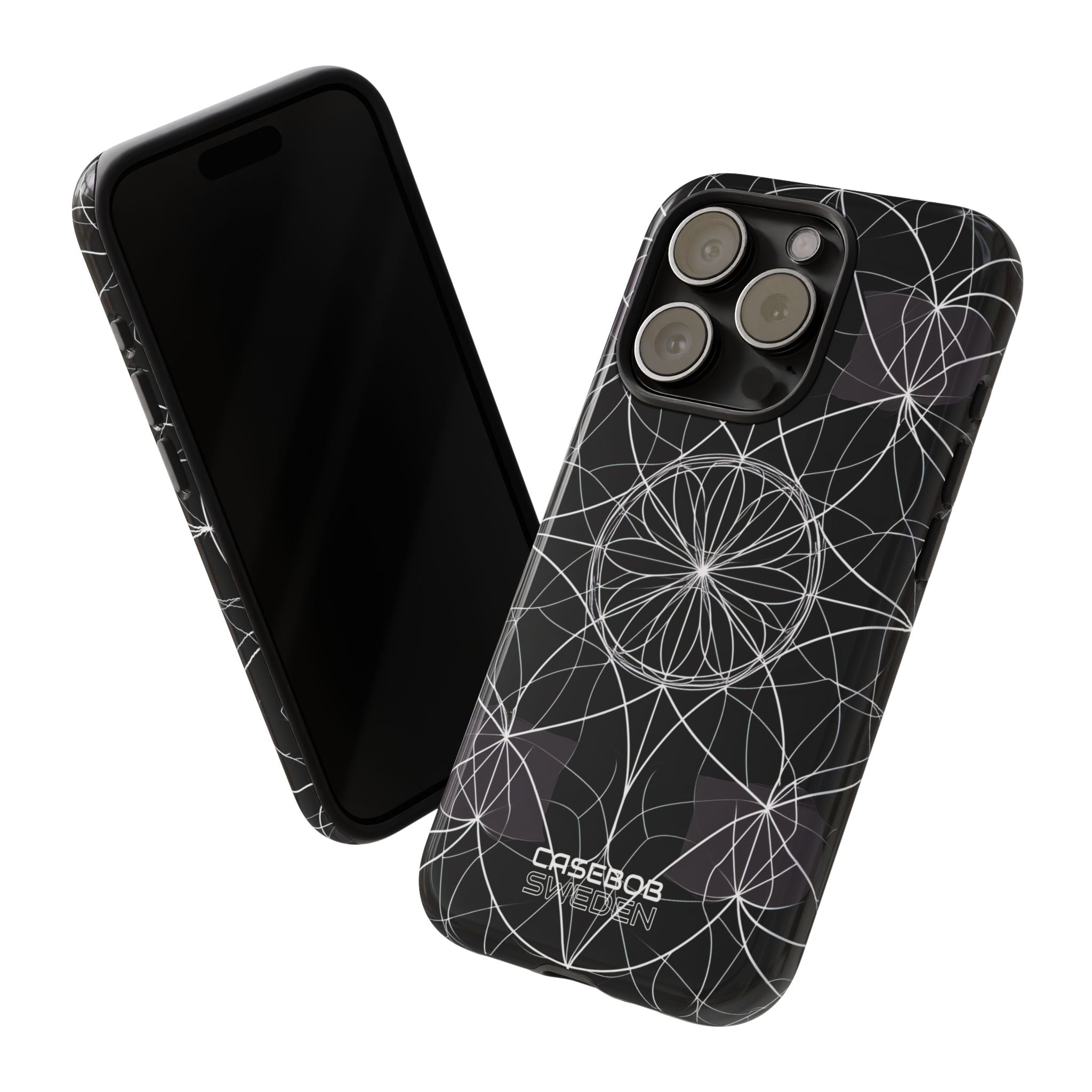 Symmetric Line Bloom iPhone 15 - Resistente