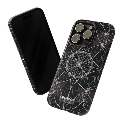 Symmetric Line Bloom iPhone 15 - Resistente