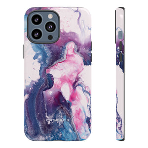 Blue & Pink Art - Protective Phone Case