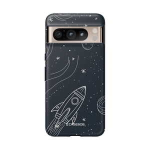 Cosmic Doodle Adventure | Protective Phone Case for Google Pixel