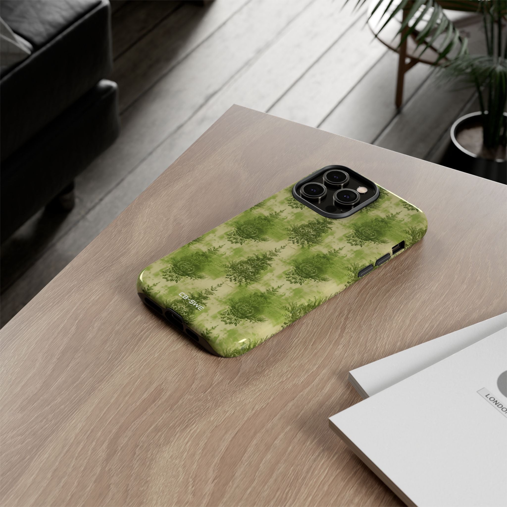 Green Leaves Whisper - iPhone Case