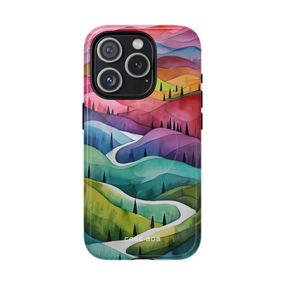 Winding Verdure iPhone 15 Pro Case - Tough+
