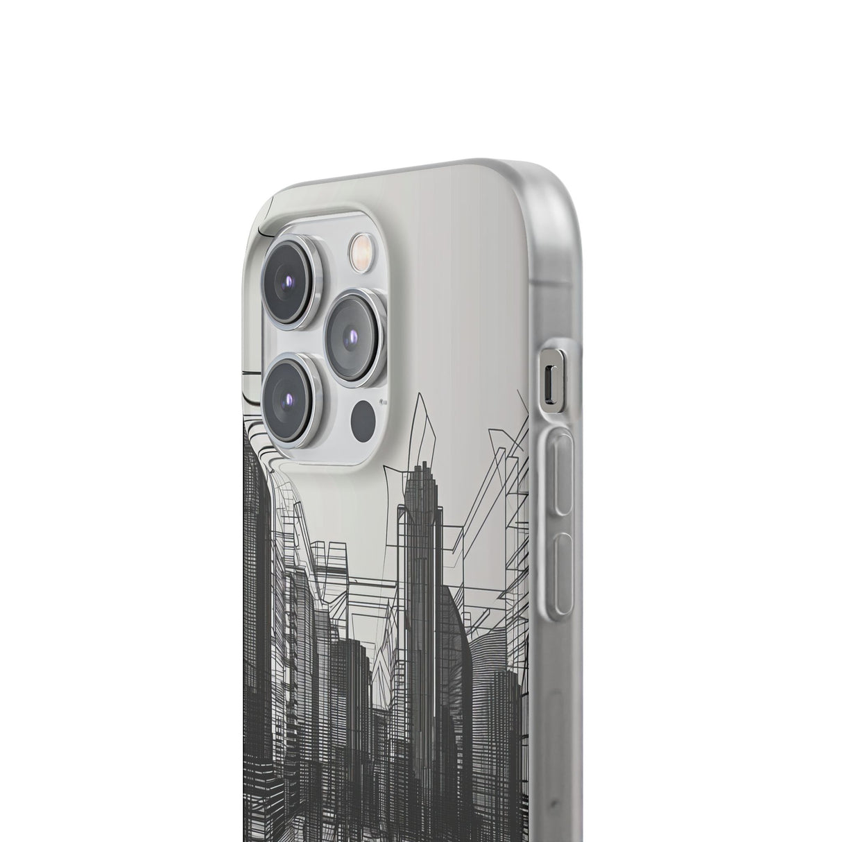 Urban Wireframe | Flexible Phone Case for iPhone