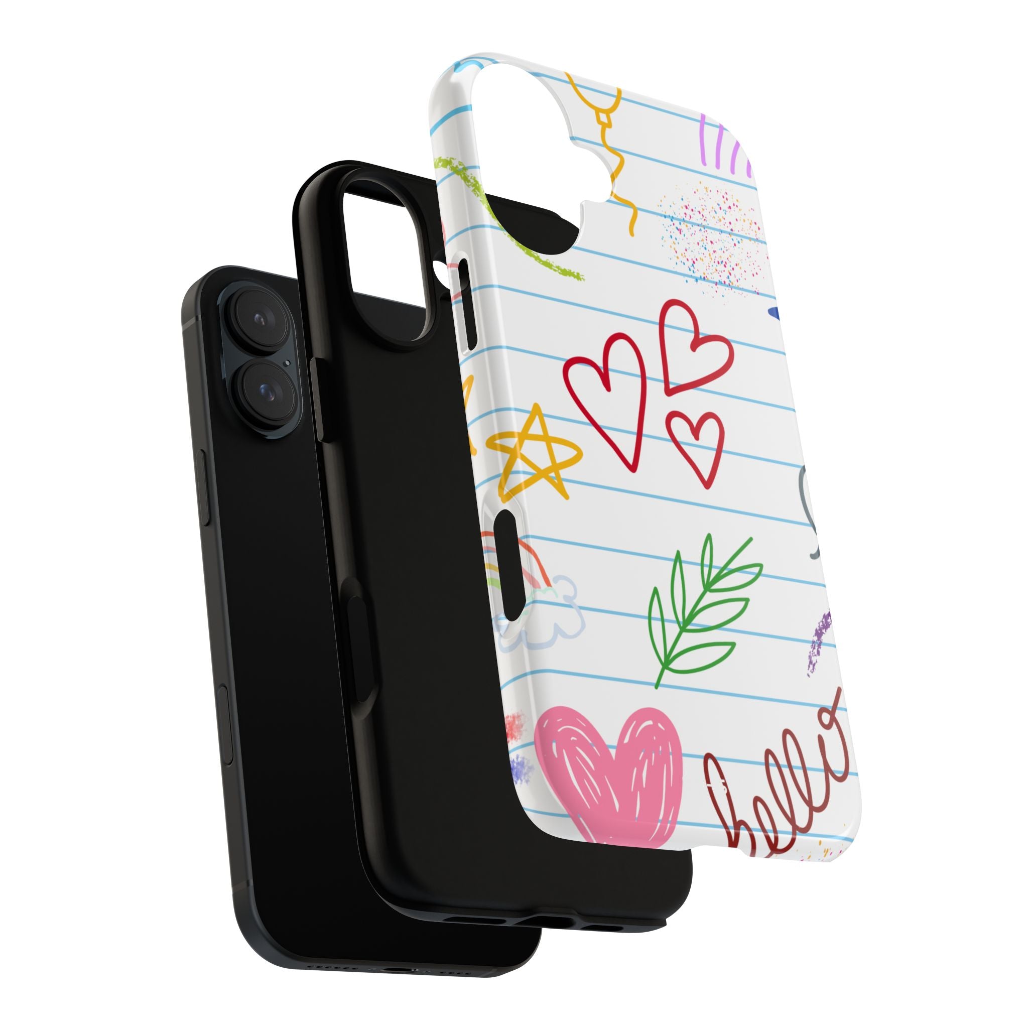 Hearts Dance Happily - iPhone Case
